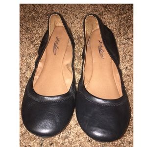 Black Lucky Brand Flats sz 8